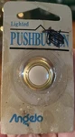 Angelo Lighted Pushbutton Doorbell 76106 Round Brass Gold Sundial From 1992. Fixed Price $11.00.