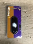 Heath Zenith LE-223 Wired Lighted Door Bell Button Solid Brushed Pewter Finish. Fixed Price $14.99.
