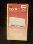 Sears Door Chime Scroll Cover Cream And Gold Box Instructions Nos Mid Century. Fixed Price $31.99.