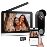 Bvavo Wireless Doorbell Camera With Monitor Video Phone Intercom System. Fixed Price $254.53.