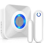 Fosmon Wavelength Wireless Door Chime 500 Feet Range, 58 Tunes, Volume Levels. Fixed Price $16.99.
