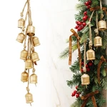 Rustic Golden Christmas Bell 1.3 X 1.7 Inches,. Fixed Price $28.74.