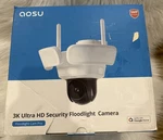 Aosu L5P2CA11 Floodlight Camera Wired, 3K Uhd Security Outdoor, 360 Cove. Fixed Price $89.99.