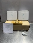 Wireless Doorbell, Advantek D-3W Waterproof 2 Receivers Mint Condition. Fixed Price $14.00.