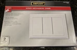 Defiant Wired Mechanical Doorbell Chime White 1008626449. Fixed Price $20.00.