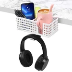 Aurynns Desk Cup Holder, Clip On Hook, Pen Clamp White. Fixed Price $31.81.