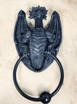 Fantasy Saurian Dragon Grasping Door Knocker Home Decor 8"H Collectible. Fixed Price $29.99.