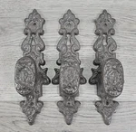 Cast Iron Large Antique Style Fancy Door Handle Wall Decoration Coat Hanger - 3. Fixed Price $39.99.