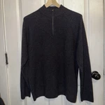 Rails Men's Sweater Stark 1/4 Zip Pullover Dark Gray Large Color Cast Iron *read. Fixed Price $24.99.