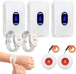 Wireless Caregiver Pager Call Button Elderly Nurse Alert System For Moni. Fixed Price $83.61.