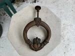 Vintage Michael Healy Brass Door Knocker Traditional Claddagh Irish Cottage. Fixed Price $19.99.