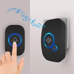 Fuers Wireless Smart Doorbell Led Light 32 Songs Waterproof Button Easy Install. Fixed Price $17.00.