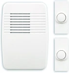 Heath/zenith SL-6167-C Wireless Plug-in Door Chime Kit With 2 Push Buttons, Whi. Fixed Price $29.07.