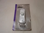 New Broan White Lighted Decorative Chime Button RC808WH Surface Mount Doorbell. Fixed Price $16.95.