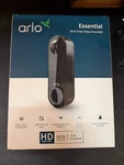 Arlo Essential Wire-free Battery Video Doorbell Hd 180 AVD2001B. Fixed Price $50.00.