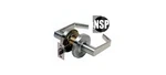 Ctl 26D Grade Passage Lever, 2-3/4" Backset Satin Chrome. Fixed Price $75.77.