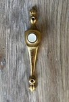 Broan Nutone 99522859A Solid Brass Doorbell Chime Button Surface Mount. Fixed Price $12.99.