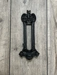 Antique Victorian Gothic Style Bat Design Cast Iron Door Knocker. Fixed Price $145.00.