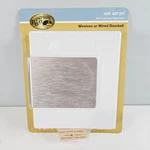 Hampton Bay Door Bell Wireless Wired White W/ Brushed Nickel Finish New Nib. Fixed Price $39.85.