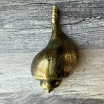 Colby Smith Mcs Brass Channel Pear Conch Shell Door Knocker Wall Art. Fixed Price $89.88.