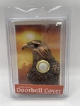 Lighted Bronze Eagle Painted Doorbell Cover By Company's Coming. Fixed Price $12.00.