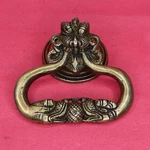Devil Face Knocker With Dragon Ring Handcrafted Brass Home Decor Doorbell. Fixed Price $72.16.
