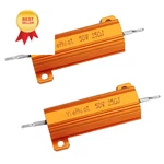 Yiephiot 2PCS 50W 25 Ohm Resistor Aluminum Case Wirewound Chassis Mounted.... Fixed Price $10.98.