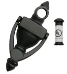 Door Knocker With Ul Listed Fire Proof Viewer 5.25" Black Brass Sanato. Fixed Price $13.30.