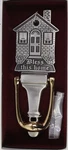 Vintage Bless This Home - Metal Brass Door Knocker H.j. Sherman. Fixed Price $14.95.