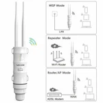 Wavlink AC600 Wifi Repeater Extender Booster High Power Outdoor Ap 2.4G+5G. Fixed Price $39.88.