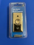 Heath Zenith 601-PB Wired Pushbutton Doorbell, Gold B9. Fixed Price $20.00.