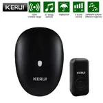 Wireless Doorbell 1 Plug-in Receiver Push Button Kerui Chime 57 Songs. Fixed Price $13.14.