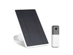 Wasserstein Solar Panel With Cable For Wyze Video Doorbell Pro (white, 1 Pack). Fixed Price $33.95.