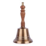 Mesubari Super Loud Solid Brass Hand Bell Antique Finish Wooden. Fixed Price $60.59.