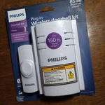 Philips Wireless Doorbell Kit Plug-in Chime 150FT Range 85DB DES2120W/27 New. Fixed Price $13.00.