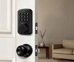 Front Door Lock Set One For Two Keyless Entry Deadbolt Wi. Fixed Price $71.82.