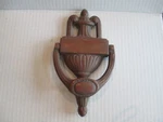 Solid Brass Door Knocker Vintage Virginia Metal Crafters Cw 17-67 7.5" B47. Fixed Price $30.00.