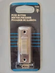 Trine Push Button Lighted Door Bell Model #715A From 1992. Fixed Price $12.00.
