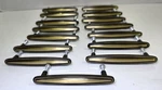 Cabinet Pull Drawer Beaded Edge Antique Gold Two-tone 4.5" Lot Of 15. Fixed Price $25.99.