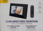 Night Vision Intercom System 7 '' Monitor Wired Video Phone Doorbell Qsee. Fixed Price $70.00.