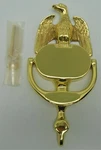 Baldwin Forged Polished Brass Door Knocker 0124-030 New 820. Fixed Price $28.00.