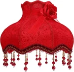 Vintage Shade, European Style Bell Shape Cloth Bead Lace With Tas. Fixed Price $147.24.