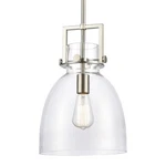 Innovations Lighting 411-1SM-12-10-NEWTON Bell-pendant Nickel. Fixed Price $415.80.