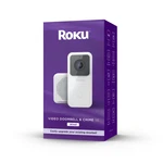 Roku Video Doorbell And Chime Wired DS1000R - New/sealed. Fixed Price $39.88.