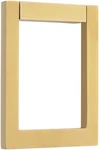 Baldwin 0183 Contemporary Rectangular Door Knocker - Brass. Fixed Price $204.00.