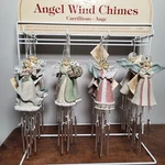 Angel Figurine Ornament 10" Windchimes Hanging Decoration. Fixed Price $14.95.