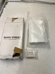 Quorum Doorbell Double Entry X 1/2 Btn-wh White Front & Back Chime 101-2-6. Fixed Price $17.49.