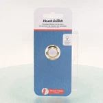 Heath Zenith SL-765-00 Polished Brass Metal Wired Pushbutton Doorbell 0.78 In.. Fixed Price $9.97.