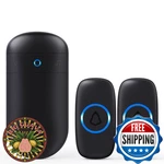 Secrui Wireless Doorbell With 2 Buttons Kits For Front Back. Fixed Price $43.66.