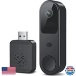 Belleye 2K Hd Battery Doorbell Camera Wireless Ring Chime Smart Video. Fixed Price $31.98.